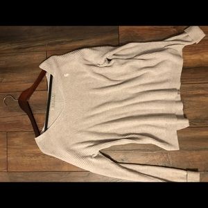 Abercrombie cream sweater